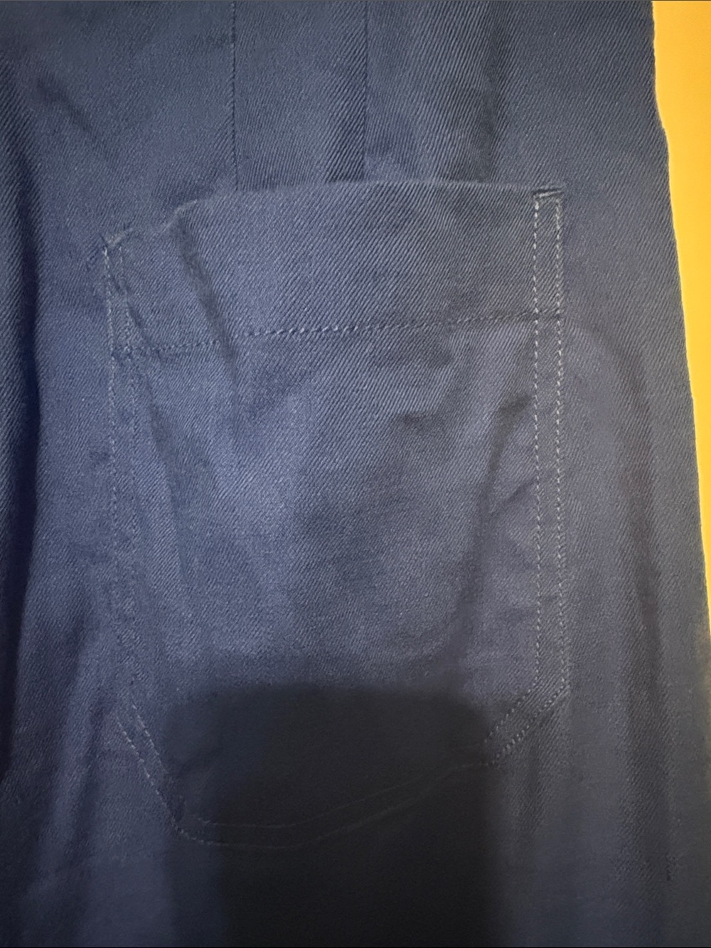 Maeve by Anthropologie Cobalt High-Waist Wide Leg Linen Blend Pants size 26 - Picture 6 of 8
